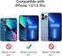 JETech Privacy Full Coverage Screen Protector for iPhone 13/13 Pro 6.1-Inch, Anti-Spy Tempered Glass Film, Edge to Edge Protection Case-Friendly, ...