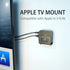 Monzlteck Adjustable Small Device Wall Mount Holder for Apple TV,ROKU,Router,Modem and Other Media Players...