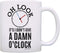 Happy Retirement Gifts for Women Oh Look Clock Funny Retirement Gifts for Men Retired Coffee Mug Tea Cup White...