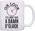 Happy Retirement Gifts for Women Oh Look Clock Funny Retirement Gifts for Men Retired Coffee Mug Tea Cup White...