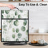 Large Blender Cover Eucalyptus Leaves Stand Dust Covers for Appliance Kitchen Mixer Covers with Top Handle Pockets Waterproof Food Processor Prote...
