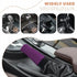 Car Gear Shift Cover Set, Gear Shift Knob Cover & Hand Brake Cover, Car Interior Protector Accessories Anti-Slip Handbrake Gear Shift Protector Fi...