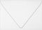 LUXPaper 4Bar A1 Contour Flap Invitation Envelopes | 3 5/8" x 5 1/8" | Bright White | 70lb. Text | 50 Qty...