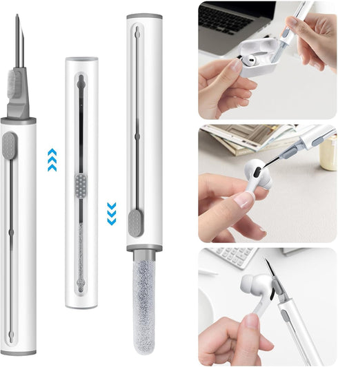 AirPods Pro Case Cover, Soft Silicone Case with Cleaner Kit, Light Pink......