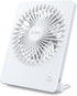 Zuvas Desk Fan Battery Operated Fan Rechargeable 180°Tilt Folding Personal Fan Ultra Quiet Small Portable 3 Speed Adjustable Strong Wind Fan For O...