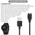 Charger for Garmin Forerunner 45 55 245 255 265 745 945 955 965, Approach S10 S12 S40 S42 S60 S70, Vivoactive 3 4 4S, Instinct, Venu 2 2S Plus, Fe...