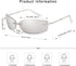 Trendy Y2k Sunglasses for Women Vintage Wrap Around Sunnies AP3658...