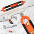 1 Pack Precise Contour Scribe Tool with 2 Pencil, Upgrade Contour Measuring Tool with Adjustable Lock for Woodworking Finish Carpenter, DIY Handym...