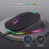 Wireless Gaming Mouse Computer Mouse PC Mouse Mac Gaming Mouse Bluetooth Mouse Soundless Mouse Mice for PC, Tablet, Laptop with Win/Pad/Mac/Linux/...