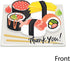 Big Dot of Happiness Let's Roll - Sushi - Shaped Japanese Party Thank You Note Cards with Envelopes - Set of 12...