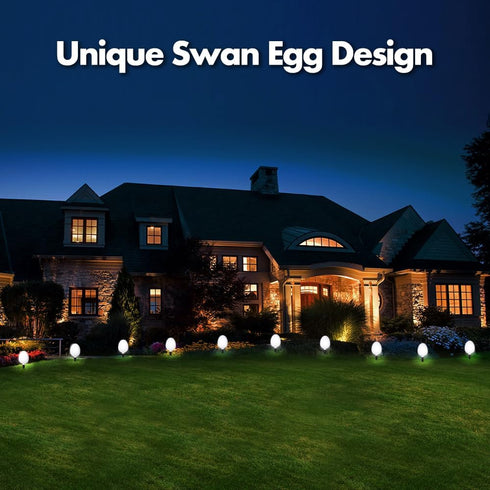 Solar Pathway Lights Outdoor, Landscape Path Lights Solar Powered Waterproof IP67 Dusk to Dawn Solar Globe Lights for Outside Garden Walkway Lawn ...