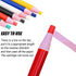 12 Pieces Sewing Mark Pencil Tailor's Marking and Tracing Tools Free Cutting Crayons Sewing Fabric Pencil?6 Colors (6 Colors)...