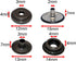 18Sets 15mm Stainless Steel Fastener Snap Press Stud Button with Punching Tools Kits for Coats Bags Leathers Marine Boat Canvas Silver Line 24 Gun...
