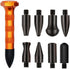 G&S GS 10pcs Car Body Paintless Dent Removal Tools Aluminum Dent Hammer with Knock Down Head Tap Down Tools Set Dent Repair Kit...