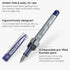 ARTEZA Disposable Fountain Pen Set of 12, 4 Basic Colors - Quick-Drying Ink for Smooth Writing, Calligraphy, Journaling, Sketching, and Doodling...