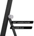Desktop WhiteBoard 10” X 10”, Magnetic Double-Sided Mini Dry Eraser White Board Easel, 360° Reversible to Do List Notepad, Portable Tabletop Memo ...