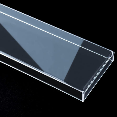 Hyekit Premium Acrylic Keyboard Clear Cover Protector Mechanical Keyboard Dust Cove Anti-Cat for 75% Mechanical Keyboard Nj80/GMMK Pro/Keychron Q1...