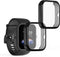 kwmobile Case Compatible with Huami Amazfit Bip 3 / Bip 3 Pro Case - 2X TPU Silicone Fitness Tracker Cover - Black/Transparent...