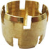 Legines Brass DOT Air Brake Hose Ends Fitting, Sleeve, 3/8" I.D. Tubing, Pack of 5...