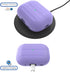 HUABERICH Anti-Lost Case for Airpods Pro 2nd Gen,Unibody Soft Silicone Protective Cover,Wireless Charging, LED Visible,Sports Case with Lanyard (p...