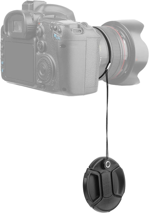ChromLives Lens Cap Leash Lens Cap Keeper Holder Prevent Lens Cap Lost Compatible with DSLR SLR Camera Canon/Nikon/Sony/Panasonic/Fujifilm Camera ...