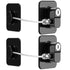 Fridge Lock, 2PCS Upgraded Refrigerator Lock for Freezer, Cabinets and Drawers, Air Fryer, Closets, Windows, Doors, Durable ABS with Adhesive Back...