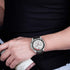 MEGIR Men Analog Luminous Casual Fashion Quartz Watch with PU Strap Big Dial Calendar for Business Work School Outdoor...