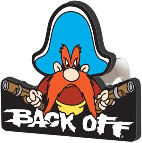 Plasticolor 002231R01 Yosemite Sam Back Off Hitch Cover, 1.25 inch...