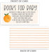 m&h invites 50 Little Cutie Books for Baby Shower Request Cards - Invitation Inserts - Gender Neutral or Girl Baby Shower...