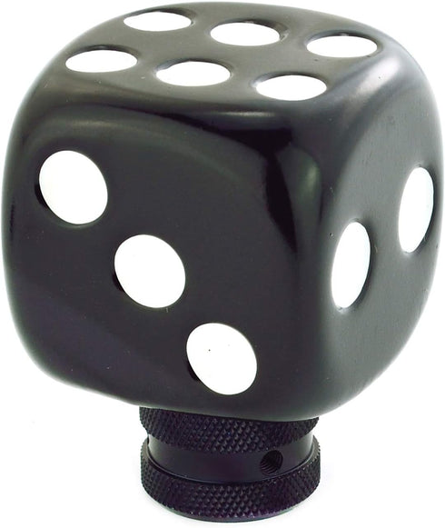 Arenbel Dice Style Gear Lever Stick Shifter Knob Car Shift Head Grip Speed Handle Replacement Fit Regular Manual Auto Transmissions, Black White...