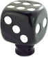 Arenbel Dice Style Gear Lever Stick Shifter Knob Car Shift Head Grip Speed Handle Replacement Fit Regular Manual Auto Transmissions, Black White...