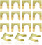15 Pieces Brake Line Clips Metal Brake Line Retainer U Shaped Brake Hose Clips Replacement Hose Clamps Metal Brake Line Retainer Brake Cable Clip ...