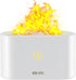 Flame Humidifiers for Home, 180ml Aromatherapy Diffuser, 7 Colors of Flame Light and Auto-Off Function, 2 Brightness Modes Small Humidifier, Suita...
