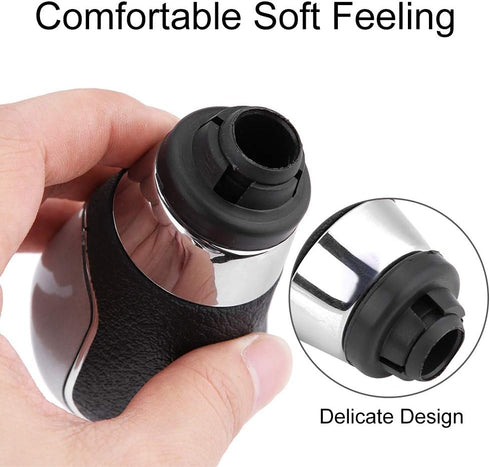 KIMISS Shifter Knobs, Car 5 Speed Gear Shift Lever Knob Shifter Head for Ford Focus Fiesta mk7 2008-2013...