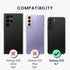 kwmobile Case Compatible with Samsung Galaxy S22 Case - Soft Slim Metallic TPU Silicone Cover - Metallic Silver...