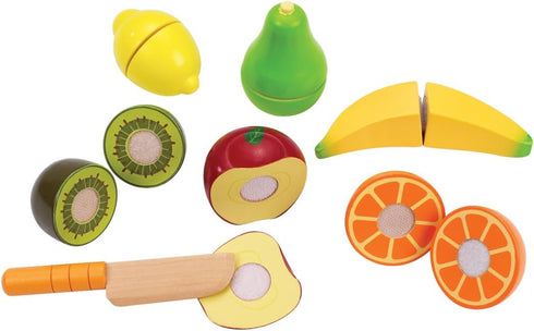Award Winning Hape Fresh Fruit Wooden Kitchen Play Food Set For 3+ Years...