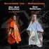 GALAXYLENSE Galaxy Thermal Mylar Emergency Ponchos Raincoat Blanket Reversible Survival Gear for Sport Outdoor Camping Hiking Traveling with Whist...