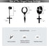 16 Pairs Men Earrings Set - Black Stainless Steel Cross Dangle Hoop & Ear Stud Fashion Piercing Jewelry for Birthdays, Parties & More...