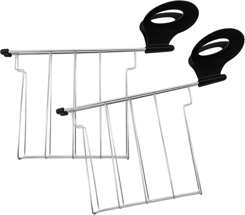 Sandwich Cage for Toaster, 2 Sandwich Racks for 2 Slice Toaster, Stainless Steel Toaster Accessories...