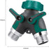 Hose distributor, two-way heavy-duty, garden hose distributor, faucet distributor, outdoor faucet distributor, water hose adapter, faucet distribu...
