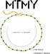 MTMY Gold Anklets for Women 14K Gold Plated Tiny Bead Anklet Green Rose Colorful Cubic Zirconia Tassel Foot Chain Dainty Adjustable Cute Anklets S...