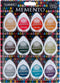 Tsukineko MD012300 Memento Dew Drops Fade Resistant 12-Piece Dye Inkpads Assortment, Snow Cones...