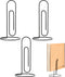 4 Pack Large Paper Clip Memo Holder for Desk,Letter Holder,Paper Stand for Desk,Letter & Bill Storage,Mail Organizer Office Accessories Desktop Me...