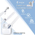 Clear AirPod 2 Case Cover Cleaning Pen 1st Accessories Set Kit, 12in1 Transparent TPU Silicone Protective Case for AirPods 1st/2nd Generation Char...