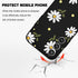 for Galaxy S23 FE Case, Chrysanthemum Creative Side Print Design for Samsung S23 FE 5G Case Soft Silicone Rugged Protective Bumper S23 FE Phone Ca...