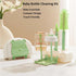 Baby Bottle Brush and Bottle Drying Rack Set,Baby Bottle Brush Travel Kit,Baby Bottle Brush Portable Bottle Holder for Baby(8 in 1,Green)....