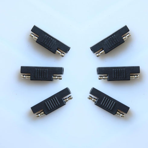 KATBO SAE Connector SAE to SAE Quick Connect and Disconnect Polarity Reverse Cable Plug Adapter for Solar Panel Battery Power Charger (2 PCS)...