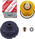 Genuine Oil Filter,Wrench,Oil Drain Plug Compatible With Lexus,Toyota,Camry,RAV4,Highlander,Sienna,Tundra And More With 04152-YZZA1 Oil Filter-Fit...