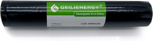 GEILIENERGY (1 Pack 3.6V 2000mAh Digital Battery Compatible with Streamlight Stinger 75375 75175 XT Flashlight Battery...