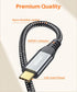 USB C to USB C Monitor Display Cable 6FT, 20Gbps Data Transfer 100W Fast Charge 4K Video Output USB3.2 Gen 2×2 Cable for MacBook, iPad, iPhone 15 ...